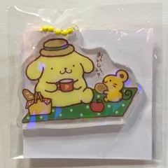 サンリオ キラキャラミニチャーム いちご新聞666号ふろく ②ポムポムプリン 2023年