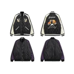 新品 [タイオン] ユニセックス ジャパンスペシャル リバーシブル スカジャン ダウンジャケット(TAION-JK04JS-N1)