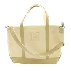 エルエルビーン L.L.BEAN 2WAYバッグ トート ショルダー キャンバス アイボリー /SS ■OS
