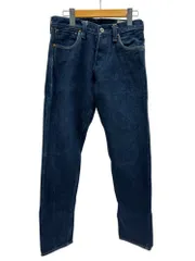 YAMANE  (ヤマネ) EVISU (エヴィス) デニムパンツ ジーンズ Gパン 裾ダブルチェーン 33×35 インディゴブルー メンズ/028のサムネイル