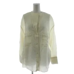 コラージュ ガリャルダガランテ COLLAGE GALLARDAGALANTE 25ss ヴィンテージライクラペルカラーシャツ ブラウス 長袖 麻 リネン F ベージュ clz1051304a0005 /AN23