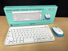logicool ロジクール カラフル・コンパクト ワイヤレスキーボード マウス MK245 Nano