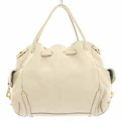 コールハーン COLE HAAN トートバッグ ハンドバッグ レザー アイボリー /YT ●D