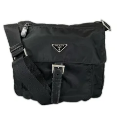 PRADA プラダ トライアングルロゴ BT8994 ショルダーバッグ ナイロン ブラック レディース【中古】【送料無料】