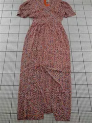 ◇ ⊂ カトリン KATRIN TOKYO 2301-0013OP 花柄ワンピース オレンジ系 レディース E  【1601150026774】