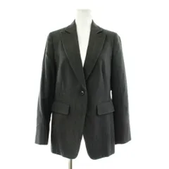 トゥモローランドコレクション TOMORROWLAND collection ウール 1B テーラードジャケット 総裏地 36 グレー 13-07-94-07756 /KU