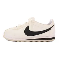 ナイキ NIKE Classic Cortez Leather White Black クラシック コルテッツレザー ホワイト ブラック スニーカー US8 26cm 白 黒 749571-100 /BB