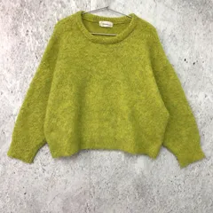 Amourire アムリール ショート丈 ルーズ ニット グリーン LLサイズ ◇〇