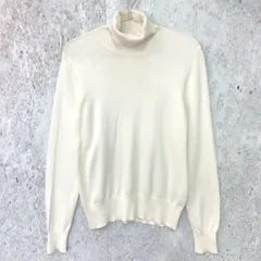 H&M エイチアンドエム タートル ネック セーター ホワイト Mサイズ ◇〇