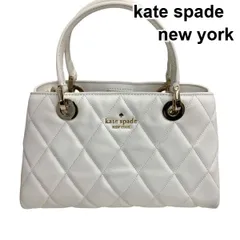 ◇ ケイトスペードニューヨーク kate spade ハンドバッグ 2wayショルダー ライトベージュ スムースキルトレザー レディース Z6B756