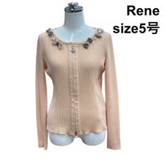 Reneルネ】新品未使用定価49,000円ウォッシャブル春夏パーカー36