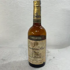 【未成年の飲酒は法律で禁じられています】カナディアンクラブ 40度 700ml 古酒　封緘破れのサムネイル