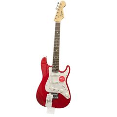 SG00001 現状品 Fender フェンダー エレキギター Squier Mini Stratocaster スクワイヤーミニストラトキャスター レッド
