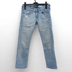 theory / セオリー ◆デニムパンツ/ストレッチ/ダメージ/インディゴ/W24 01-1160984 【レディース/ガールズ/LADY/女性/婦人】 レディースファッション【中古】 