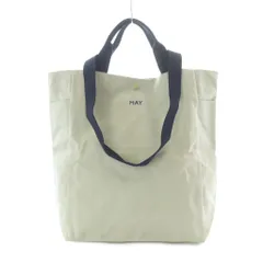 ヘイ HAY EVERYDAY TOTE BAG トートバッグ ライトグレー 無地 ロゴプリント スナップボタン開閉 /RI ■OS