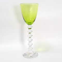 BACCARAT / バカラ ◆【グラス】バカラ/ベガ フォルテッシモ ワイングラス グリーン ギフト【未使用】 