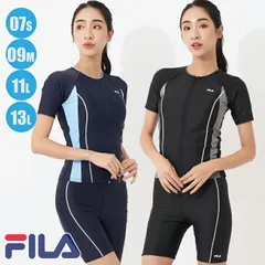 FILA フィラ レディース フィットネス水着 配色袖付フルジップセパレート 313-203-5