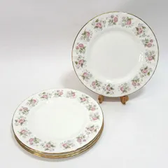 Minton / ミントン ◆【洋食器】ミントン/スプリングブーケ プレートセット（4枚組） すまい 雑貨 西洋磁器 ギフト【中古】 