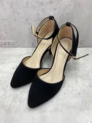 LiBERTYDOLL リバティードール 8cmヒール アンクルストラップ パンプス sizeSS(22.0-22.5cm相当)/ブラックスエード ■■ レディース