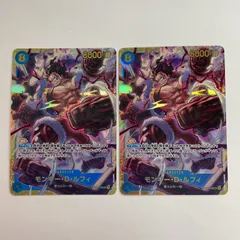 N079[PK]Y4342(カード) モンキー・D・ルフィ OP11-118 SEC 2枚セット やや傷や汚れあり 3/6出品