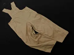 Ray BEAMS レイビームス ワイド サロペット オーバーオール ベージュ ■■ レディース