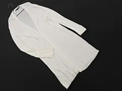 23区 ロング カーディガン size38/白 ■◇ レディース