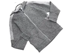 adidas アディダス 素材切替 ジップアップ パーカー sizeS/グレー ◇■ メンズ