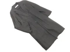 ZARA ザラ 背抜き ロング コート sizeM/チャコール ■◇ レディース