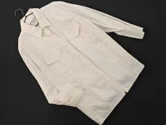 EVEX by KRIZIA エヴェックスバイクリツィア リネン混 ミリタリー調 ブラウス シャツ size44/オフホワイト ■◇ レディースのサムネイル