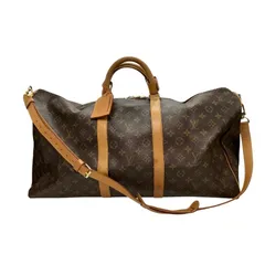 ルイ・ヴィトン LOUIS VUITTON キーポル・バンドリエール55 M41414 ブラウン ゴールド金具 モノグラムキャンバス レディース ボストンバッグ