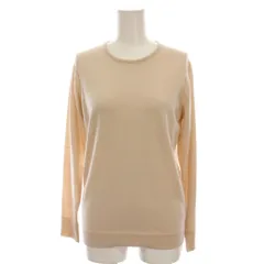 ミューズ ドゥーズィエム クラス MUSE de Deuxieme Classe クルーネック プルオーバーニット セーター ウール 長袖 36 ベージュ 21080500402030 /YM