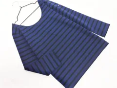 Le minor ルミノア ボーダー カットソー size1/黒ｘ紺 ■◇ レディース