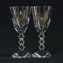 W02【新品同様】バカラ ベガ ワイングラス クリア ペアグラス 2客