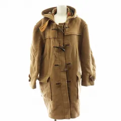 バーバリーズ Burberrys ヴィンテージ ノバチェック ダッフルコート ロング丈 ウール アウター 茶 ブラウン /AN43