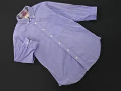 BEAUTY & YOUTH ビューティ&ユース ユナイテッドアローズ ボタンダウン 七分袖 シャツ sizeS/水色 ■◇ メンズ