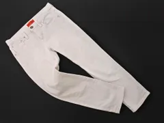 RED CARD レッドカード クロップド デニムパンツ size23/白 ■■ レディース