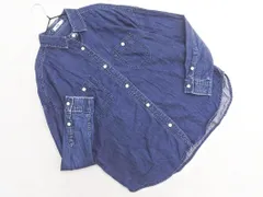 KOE コエ デニム シャツ sizeL/紺 ■◇ レディース