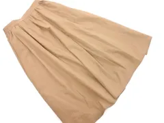 earth music&ecology アースミュージック＆エコロジー タック ロング スカート sizeF/モカ ■◇ レディース