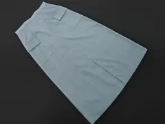 le.coeur blanc ルクールブラン ロング スカート size38/青 ■◇ レディース