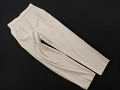 GLOBAL WORK グローバルワーク センタープレス加工 タック テーパード パンツ sizeM/グレージュ ■◇ レディース