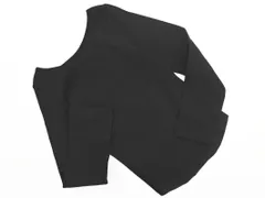 earth music&ecology アースミュージック＆エコロジー 2WAY リブ カットソー sizeS/黒 ■◇ レディース