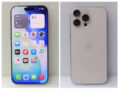 62-17 Apple iPhone16ProMax 256GB 本体 日本国内販売モデル デザートチタニウム  本体 SIMフリー バッテリー容量100％【中古品】