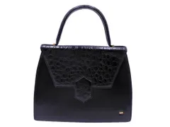 HANAE MORI ハナエモリ ハンド バッグ 黒 ■■ レディース