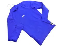 新品 UNDER ARMOUR アンダーアーマー ベースボール コンプレッション ロングスリーブ トレーニングウェア Tシャツ sizeLG/青 ■◇ メンズ