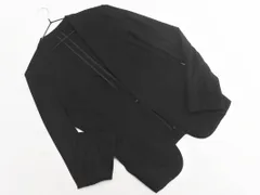 green label relaxing グリーンレーベルリラクシング ユナイテッドアローズ ノーカラー ジャケット size38/黒 ■◇ レディース