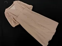 MISCH MASCH ミッシュマッシュ Iライン ワンピース sizeM/ライトベージュ ■◇ レディース