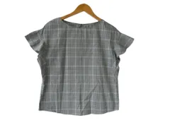 k03250619018　GU ジーユー　Mサイズ　Gray　　トップス　ノースリーブ　春夏