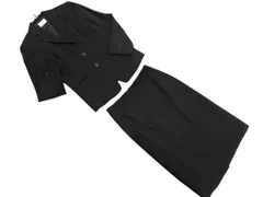 Aylesbury アリスバーリー セットアップ ジャケット スカート スーツ size7/黒 ■■ レディース