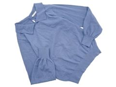 Techichi テチチ 襟付き ニット セーター sizeF/サックス ■◇ レディース