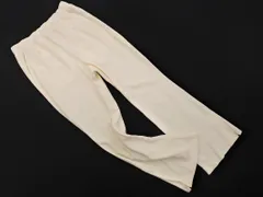 JEANASIS ジーナシス フレア イージー パンツ sizeM/アイボリー ■◇ レディース